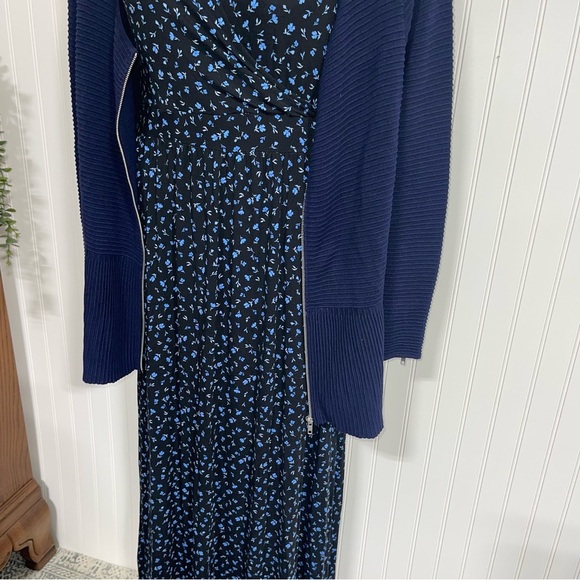 41 Hawthorn Blue V-Neck Maxi Dress medium - Picture 8 of 9